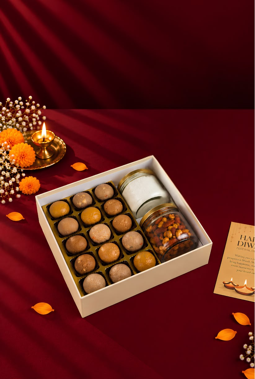 Fleurons Diwali Ruby Hamper Large