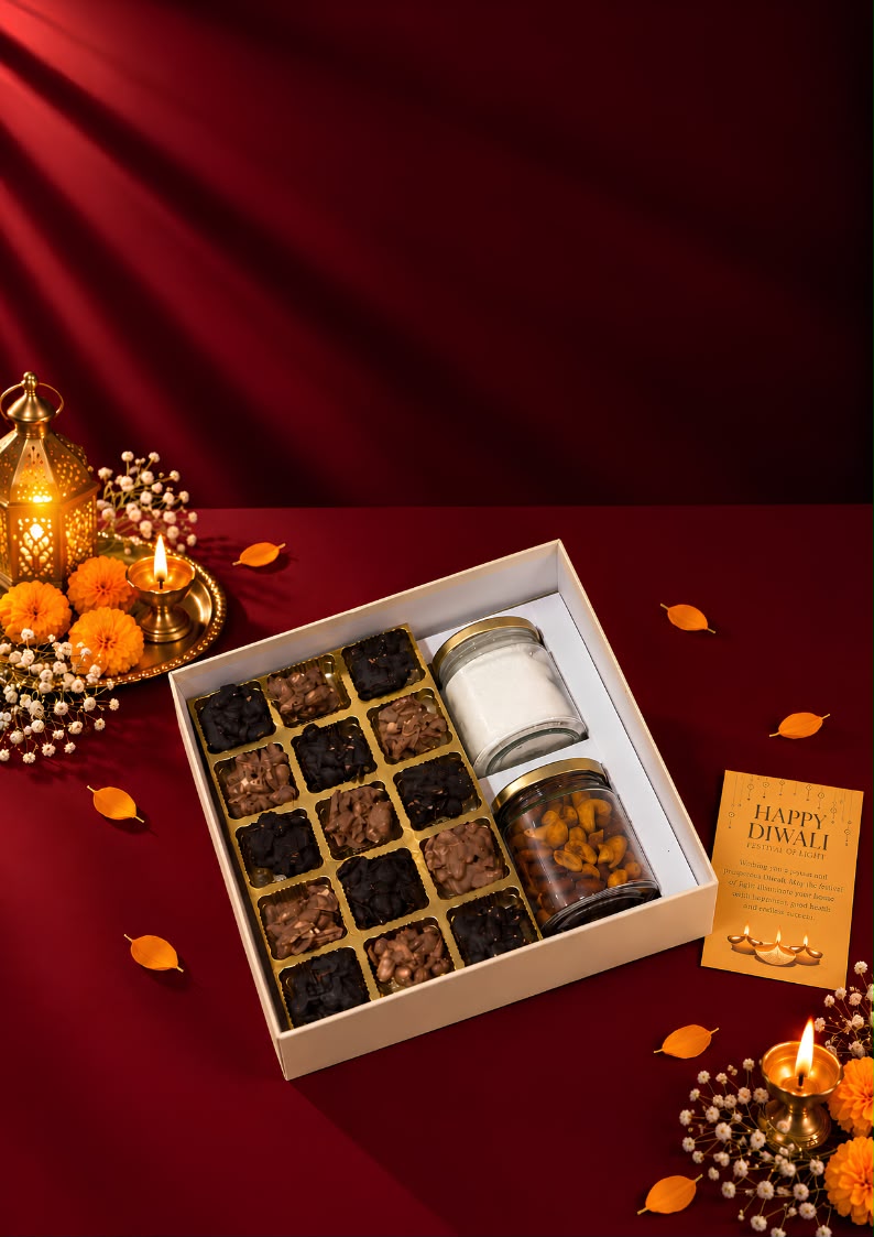 Fleurons Diwali Ruby Hamper