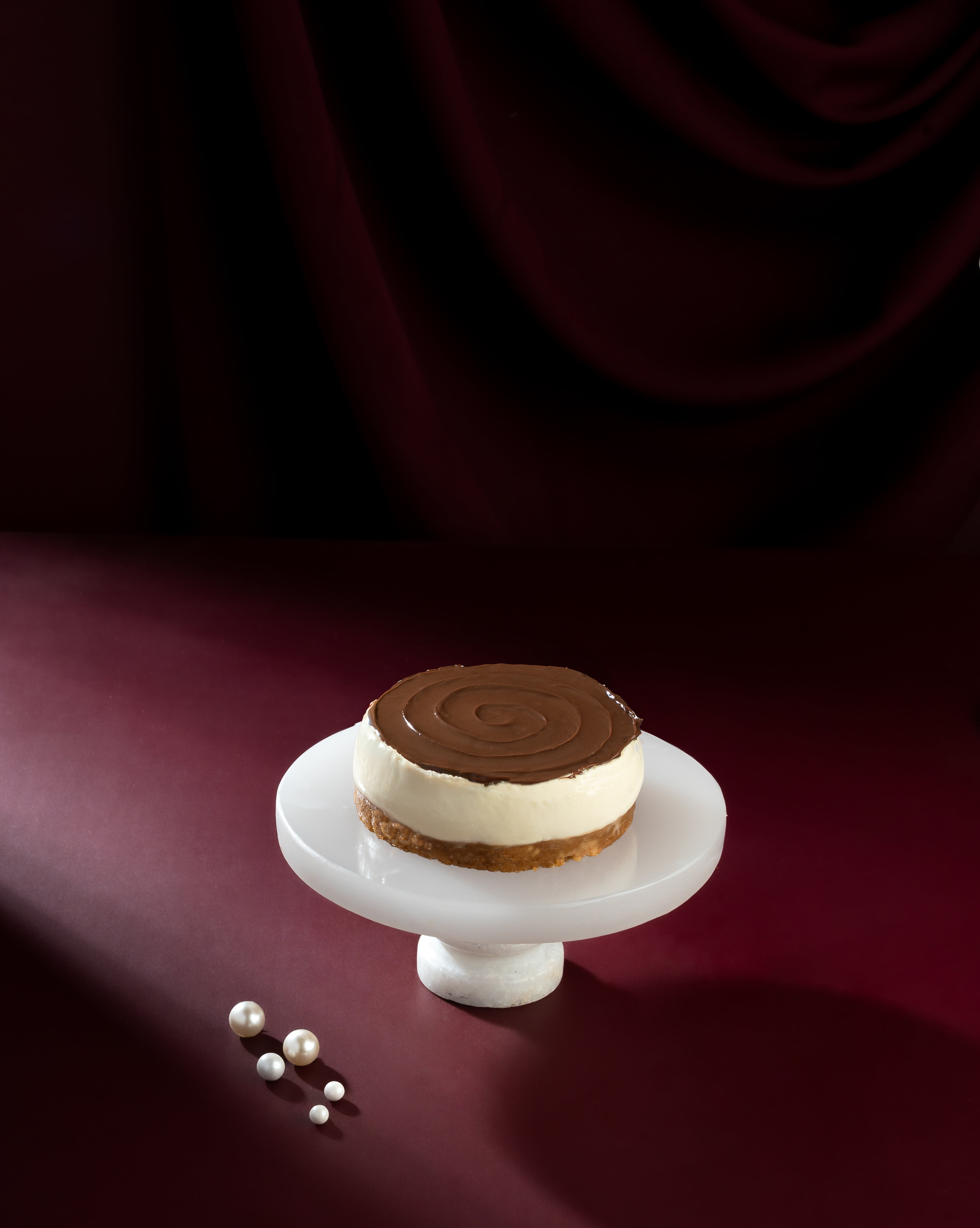 Fleurons Nutella Baked Mini Cheesecake