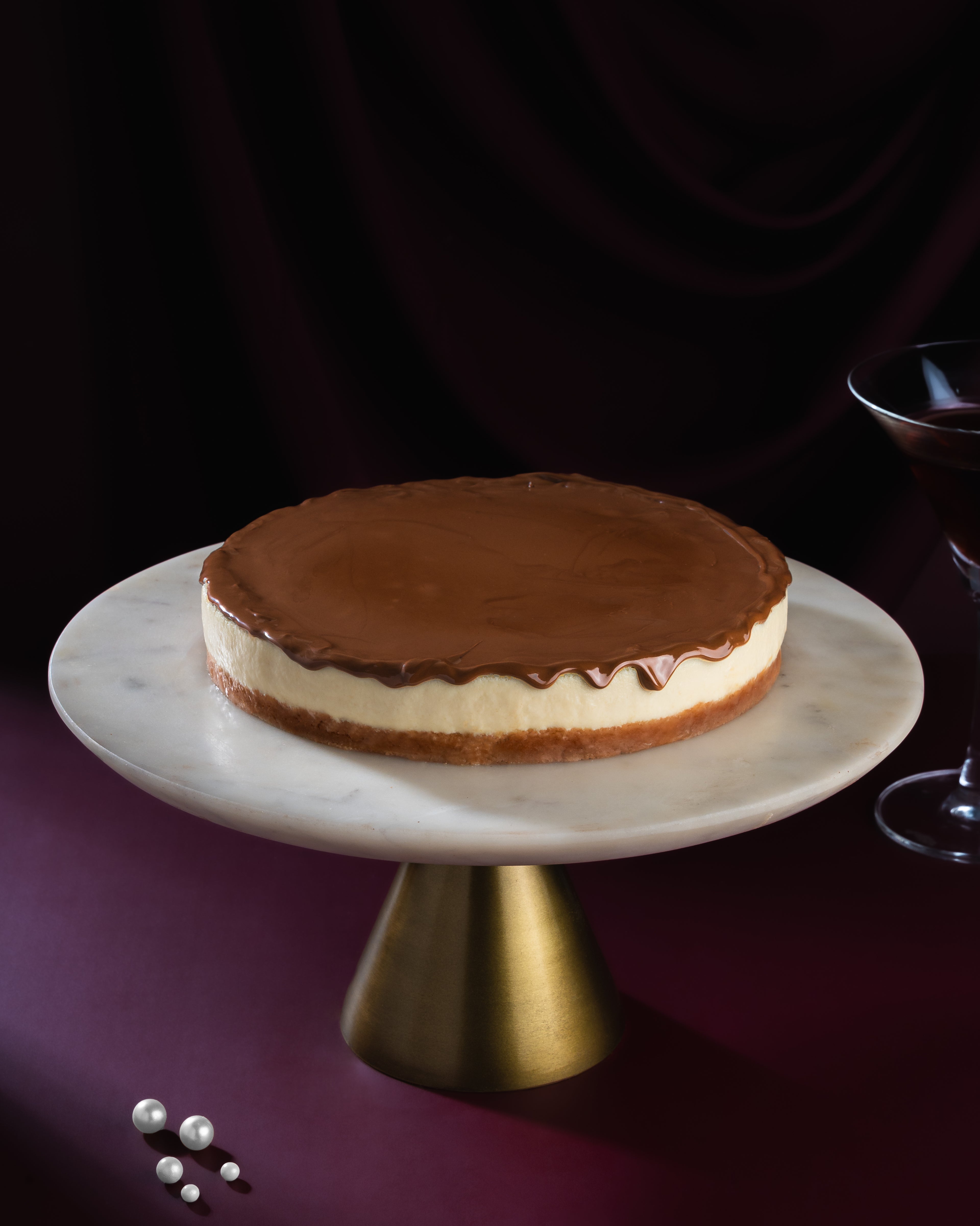 Fleurons Nutella Baked Cheesecake