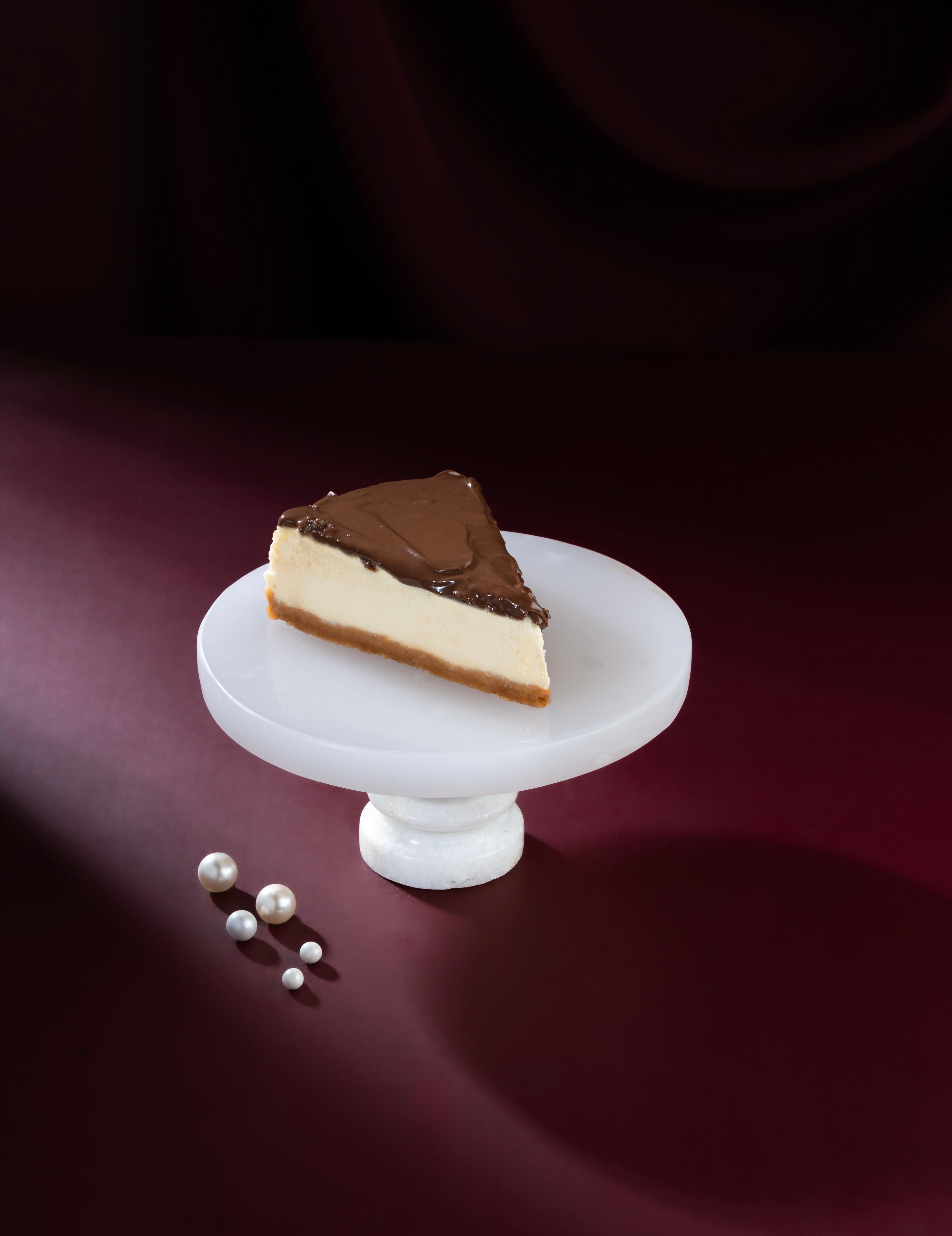 Fleurons Nutella Cheesecake Slice