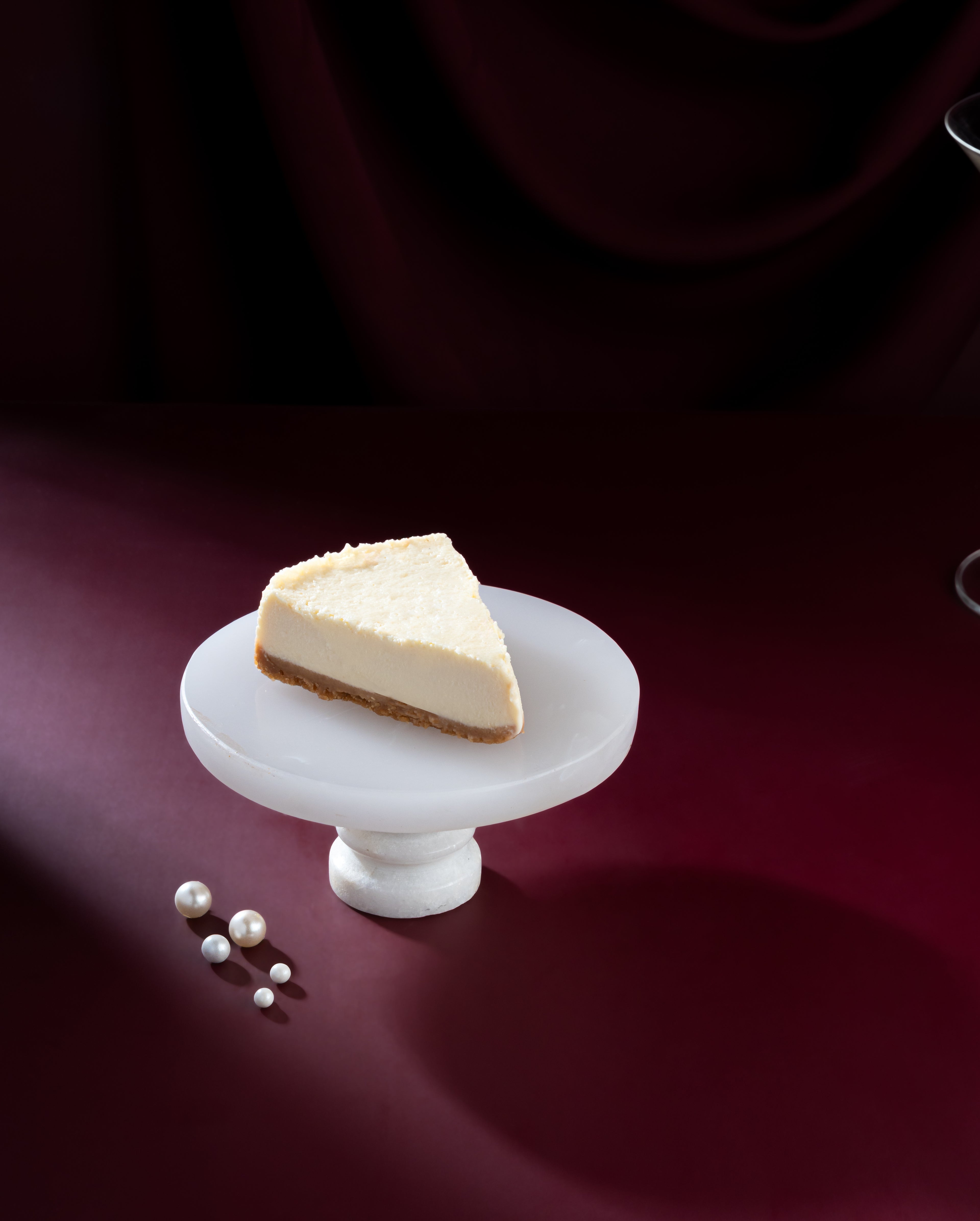 Fleurons New York Baked Cheesecake Slice