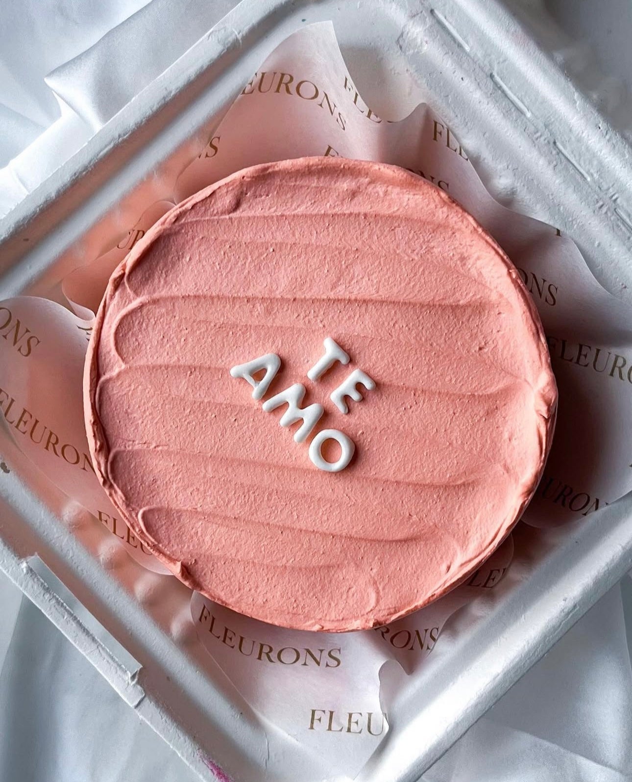 Te Amo Bento Cake