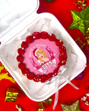 'Have A Holly Dolly Christmas' Bento Cake