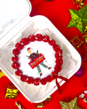 'Merry Christmas Ya Filthy Animal' Bento Cake