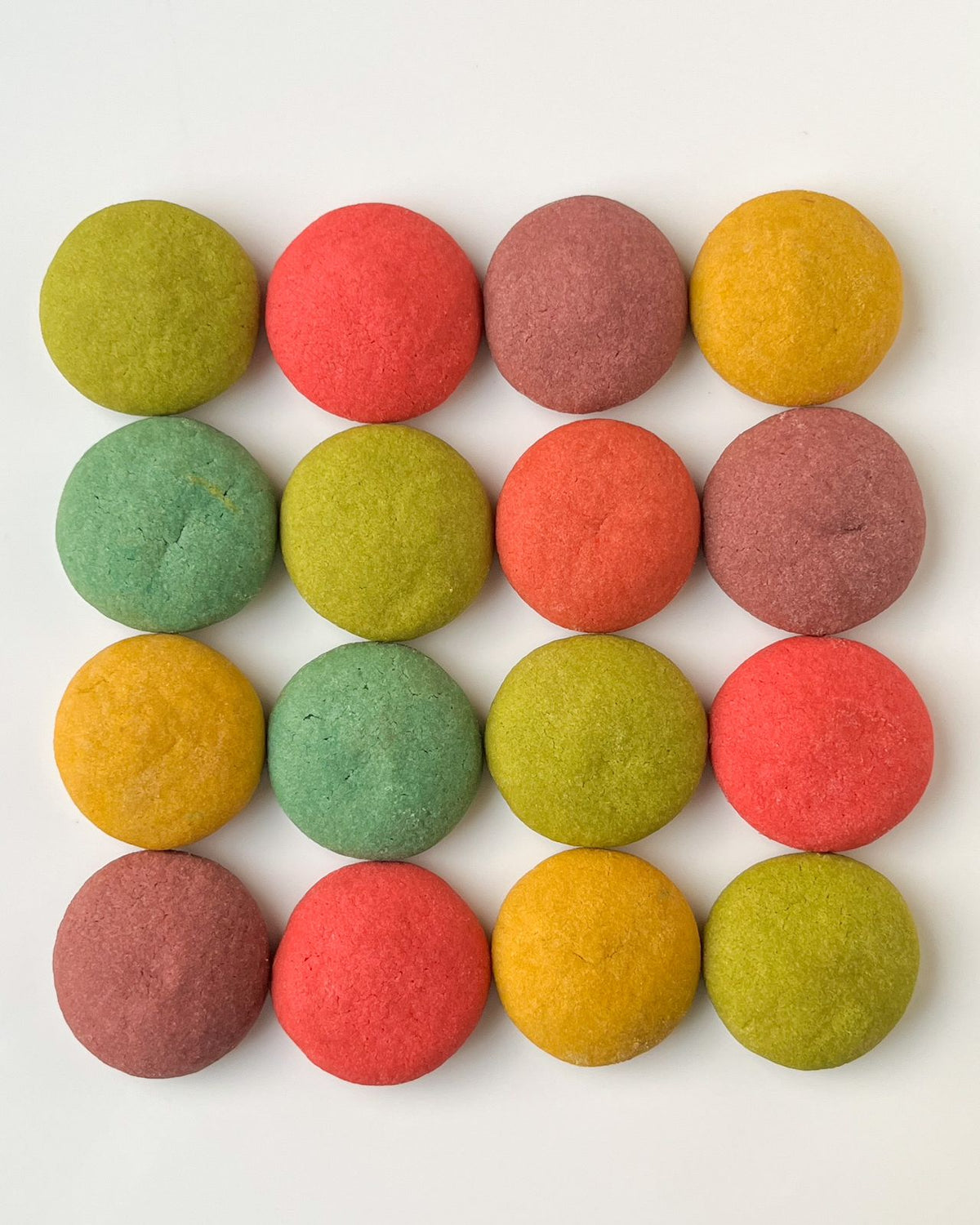 Rainbow Butter Cookies
