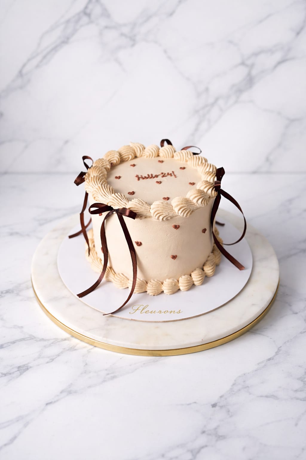 Vintage Cake with Bows