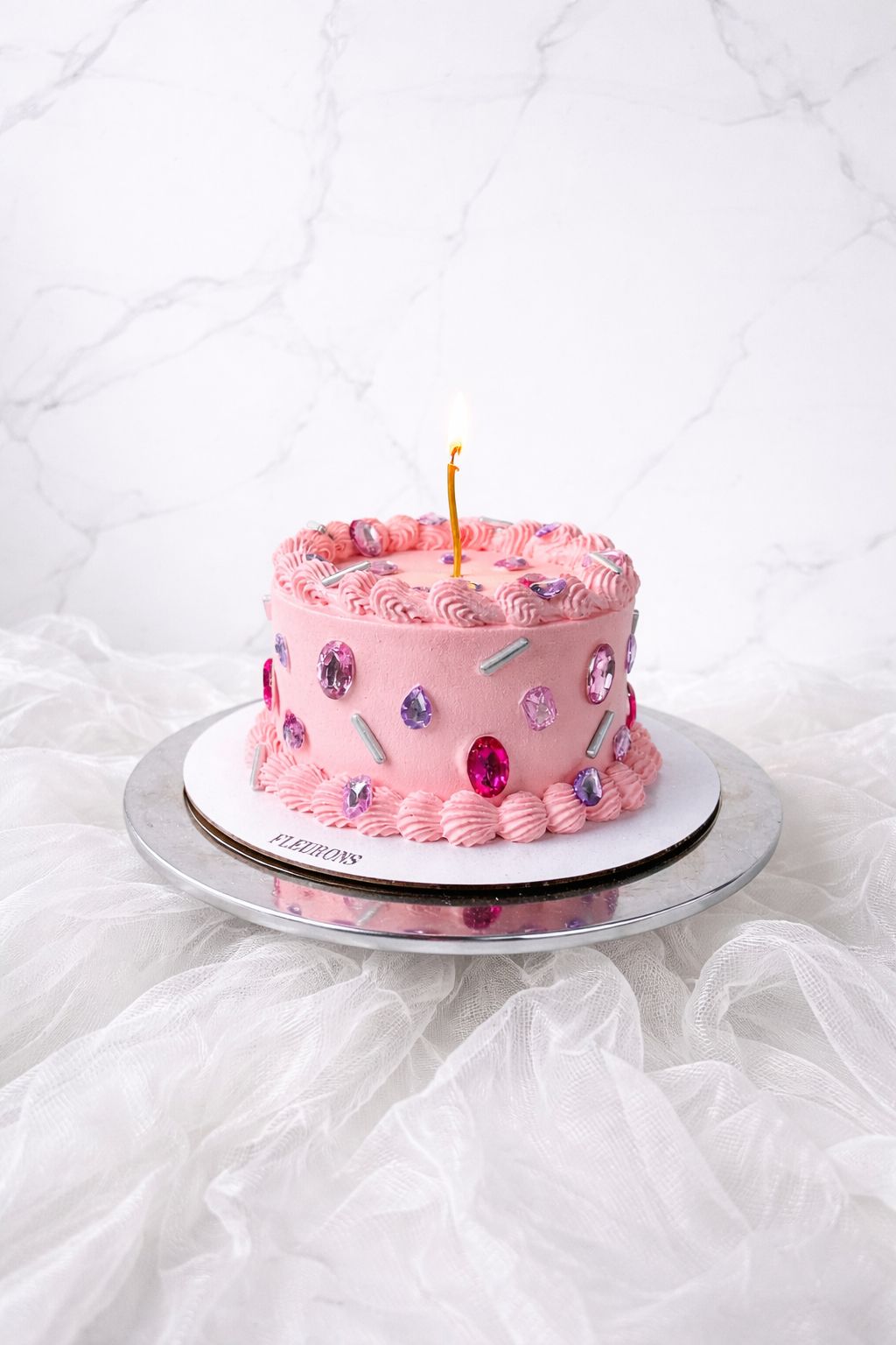Blush Jewel Cake