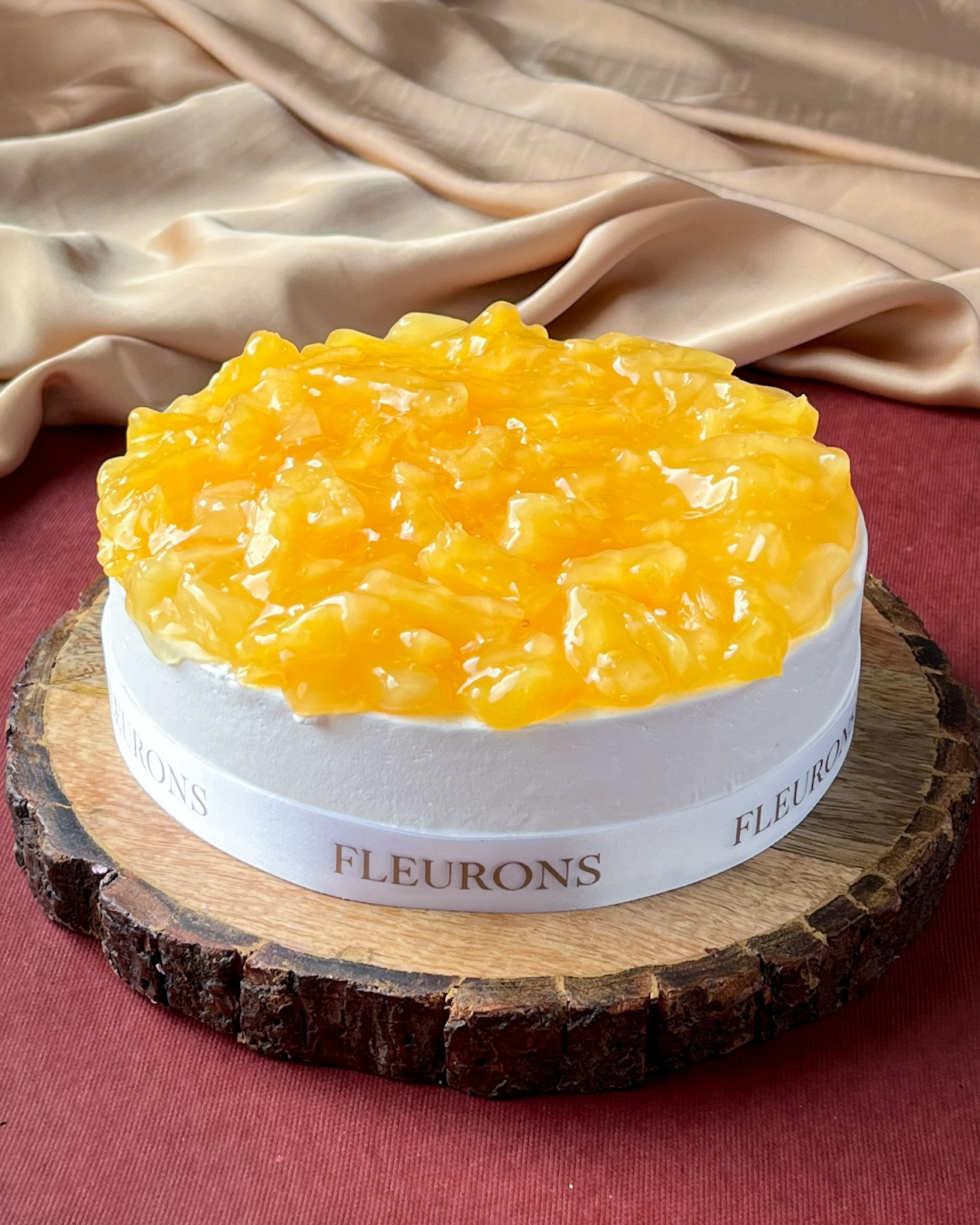 Pineapple Cake Fleurons